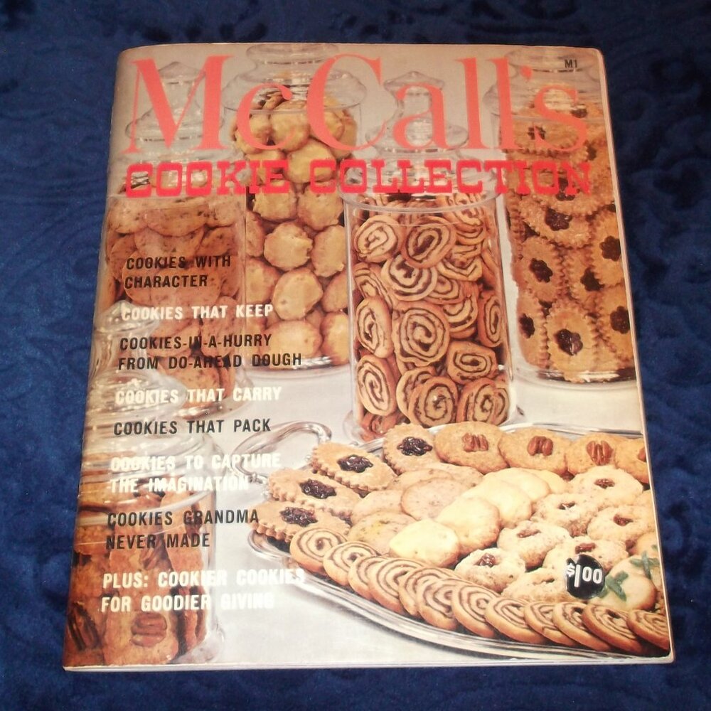 Vintage 1965 McCall’s Cookie cookbook